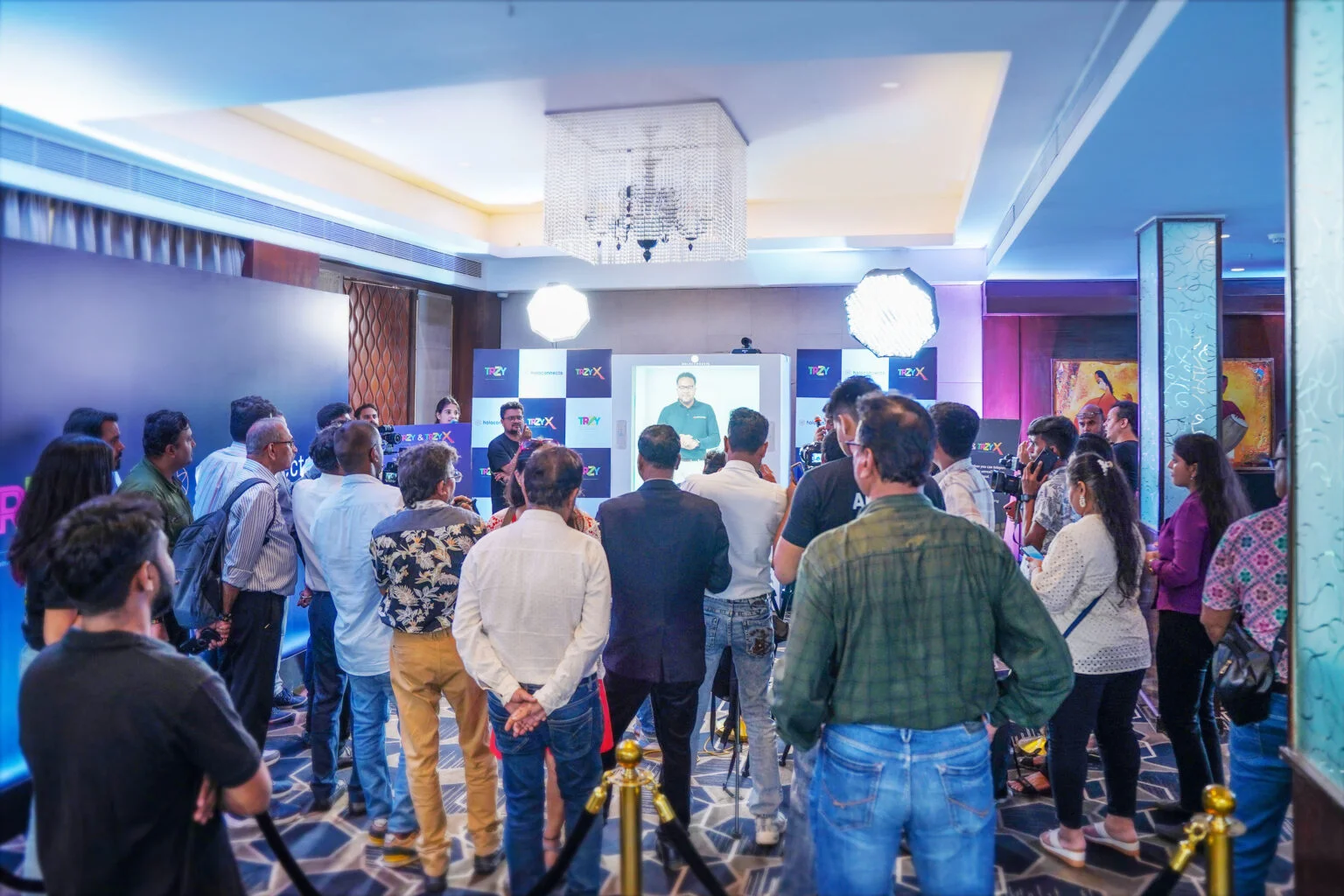 hologram for corporate event